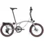 Brompton G Line with Roller Frame 8 Speed Folding Bike 2025 in Traildust White