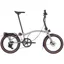 Brompton G Line with Roller Frame 8 Speed Folding Bike 2026 in Traildust White