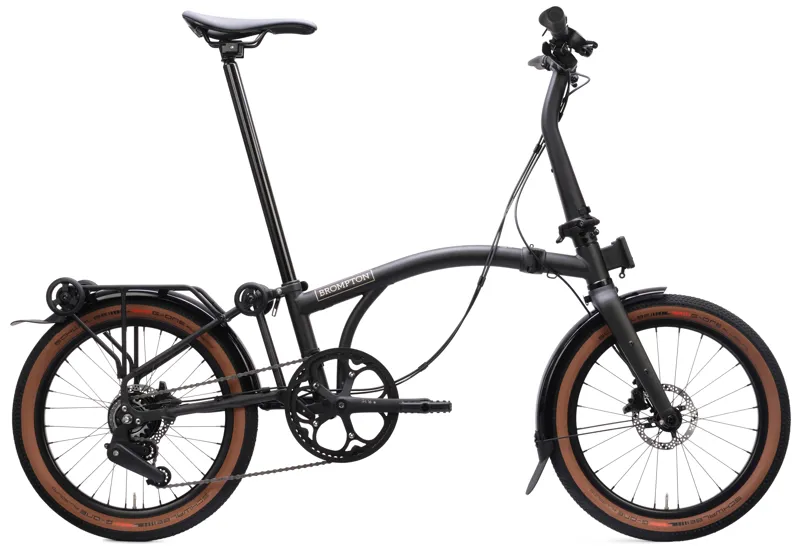 Balfes Bikes Brompton G Line with Roller Frame 8 Speed Folding Bike 2026 in Space Black | Free postage over £30, £10 off first order, price match & 0% finance.