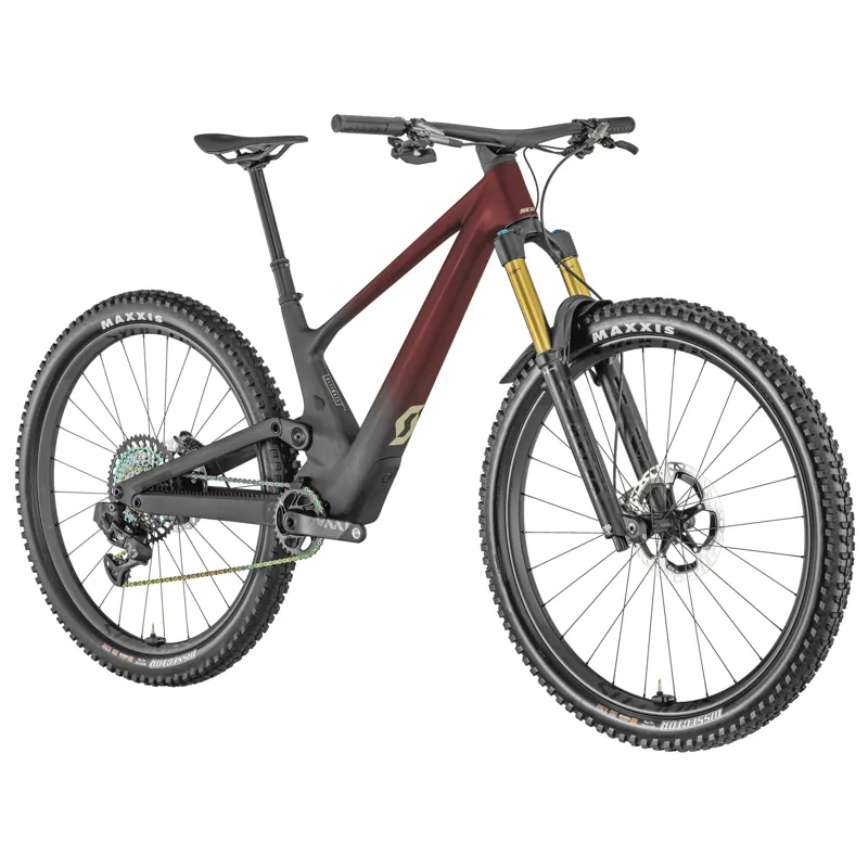Scott Genius 900 Ultimate Full Suspension Mountain Bike 2025 in Grey/Purple-1