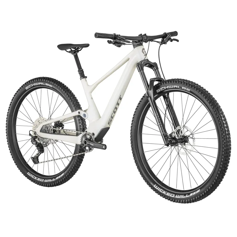 Scott Contessa Spark 930 Women's Full Suspension Mountain Bike 2025 in White-1