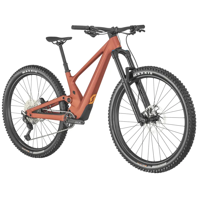 Scott Contessa Genius 920 Women's Full Suspension Mountain Bike 2025 in Orange-1