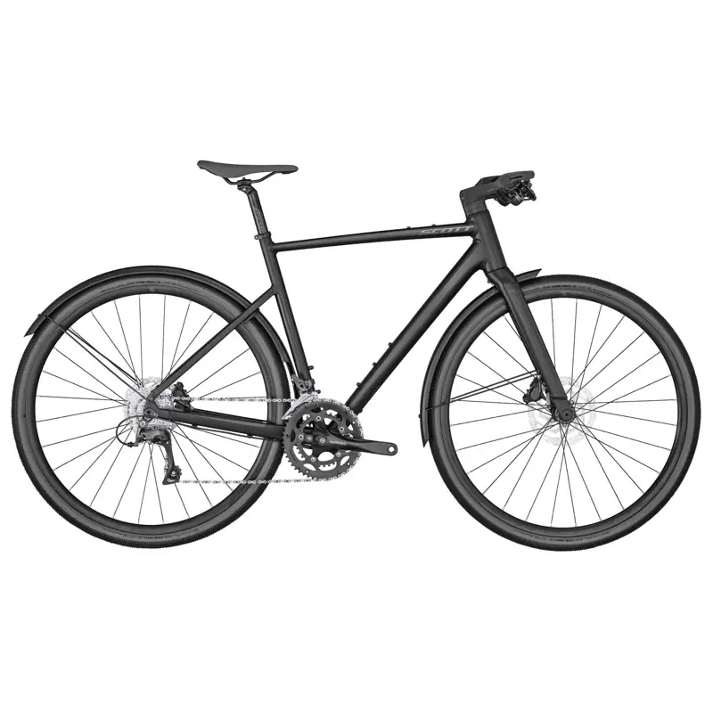 Balfes Bikes Scott Metrix 30 EQ Hybrid Bike 2025 in Black | Free postage over £30, £10 off first order, price match & 0% finance.