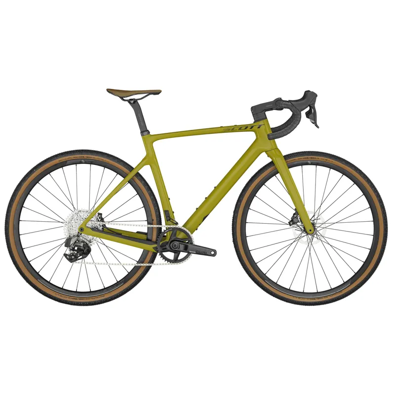 Scott Addict Gravel 20 Gravel Road Bike 2023 in Yellow