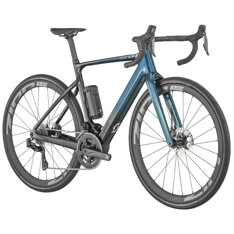 Scott Solace eRIDE 10 Electric Road Bike 2025 in Blue-2