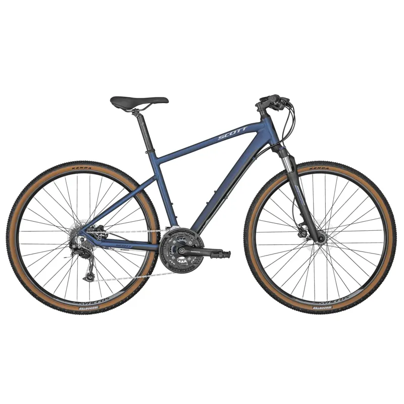 Scott Sub Cross 30 Hybrid Bike 2024 in Blue