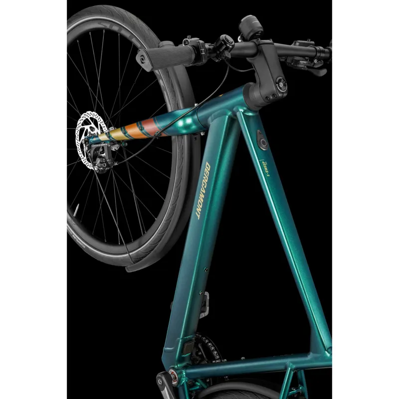 Bergamont E-Sweep Tour Electric Hybrid Bike 2025 in Matt Dark Green-3