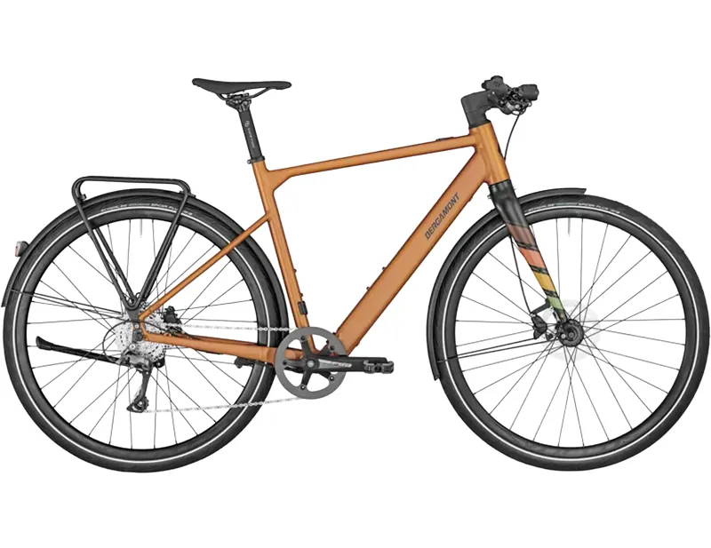 EX DEMO Bergamont E-Sweep Sport Electric Hybrid Bike Size 52cm 2026 in Matt Rusty Orange