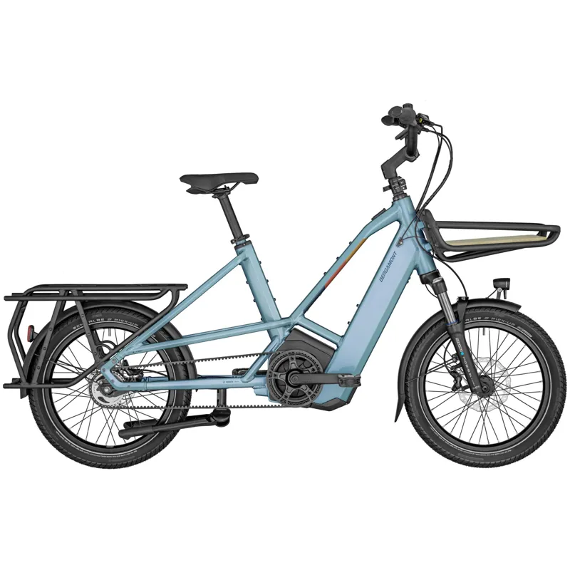 Bergamont Hans-E LT Electric Urban Bike 2025 in Shiny Glazy Blue-2