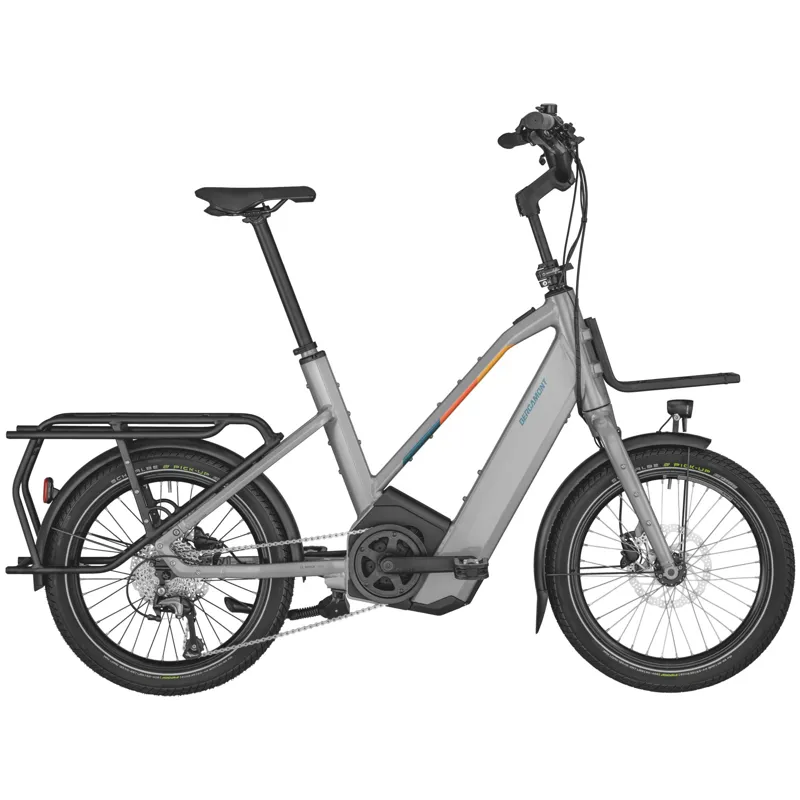 Bergamont Hans-E Electric Urban Bike 2025 in Shiny Mortar Grey-2