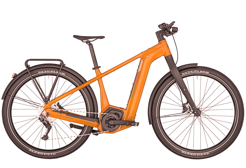 Balfes Bikes Bergamont E-Revox Sport Rigid EQ Electric Hybrid Bike 2025 in Shiny Sunny Orange | Free postage over £30, £10 off first order, price match & 0% finance.