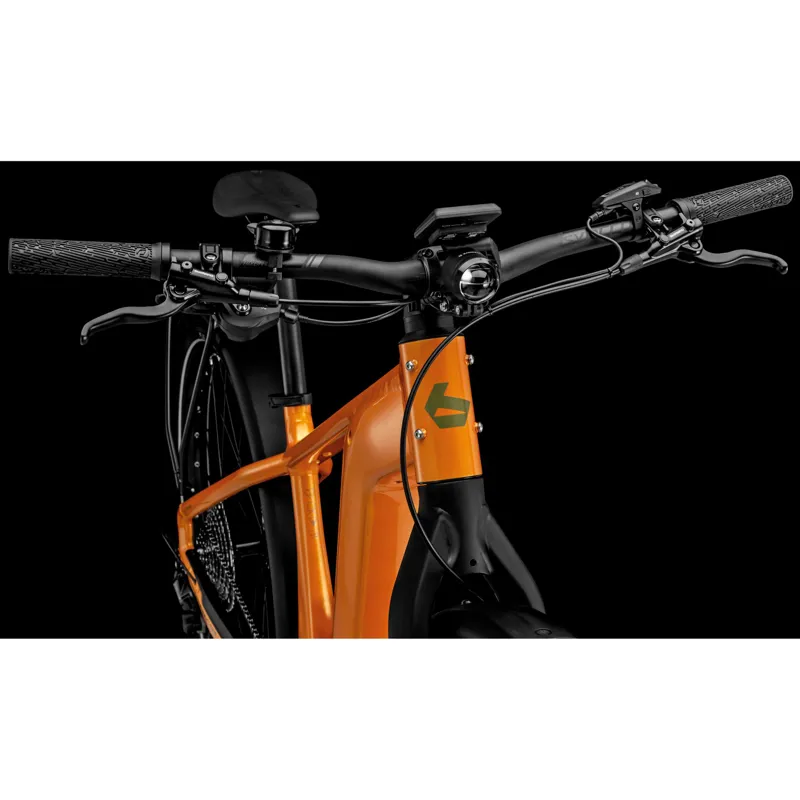 Bergamont E-Revox Sport Rigid EQ Electric Hybrid Bike 2025 in Shiny Sunny Orange-2