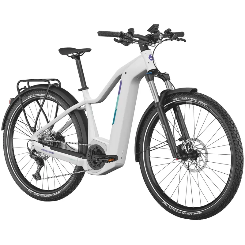 ONE OFF Bergamont E-Revox Edition FMN EQ Electric Hardtail Mountain Bike Medium 2025 in Shiny White-1