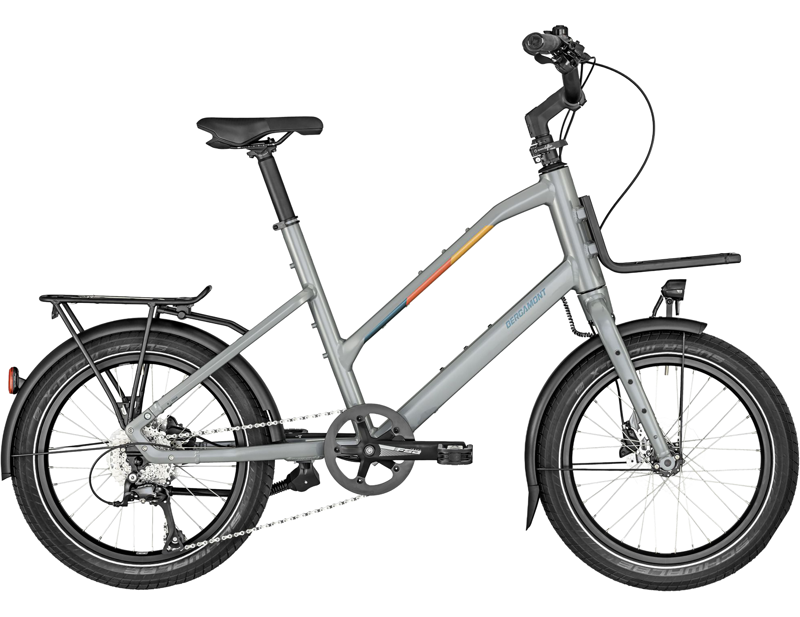 Balfes Bikes Bergamont Hans-On Hybrid Bike 2025 in Grey | Free postage over £30, £10 off first order, price match & 0% finance.