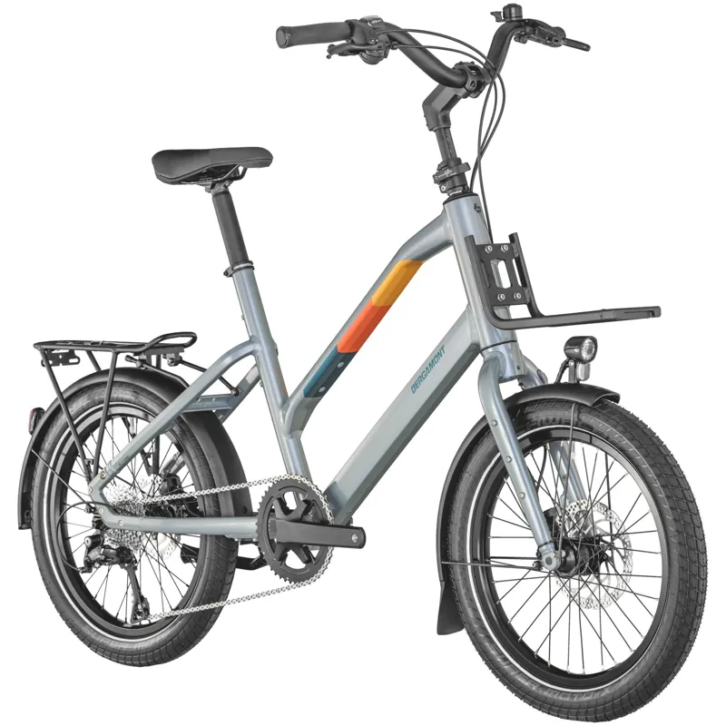 Bergamont Hans-On Hybrid Bike 2025 in Grey-1