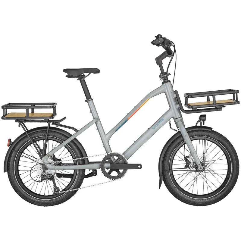 Bergamont Hans-On Hybrid Bike 2025 in Grey-3