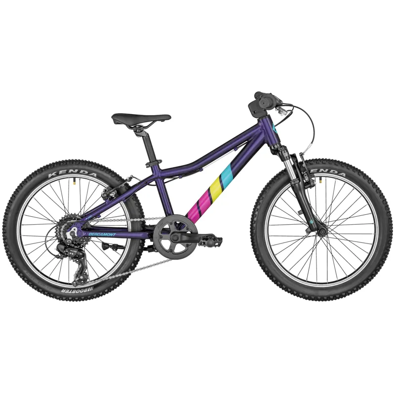Bergamont Bergamonster 20 20inch Wheel Kids Bike 2024 in Purple