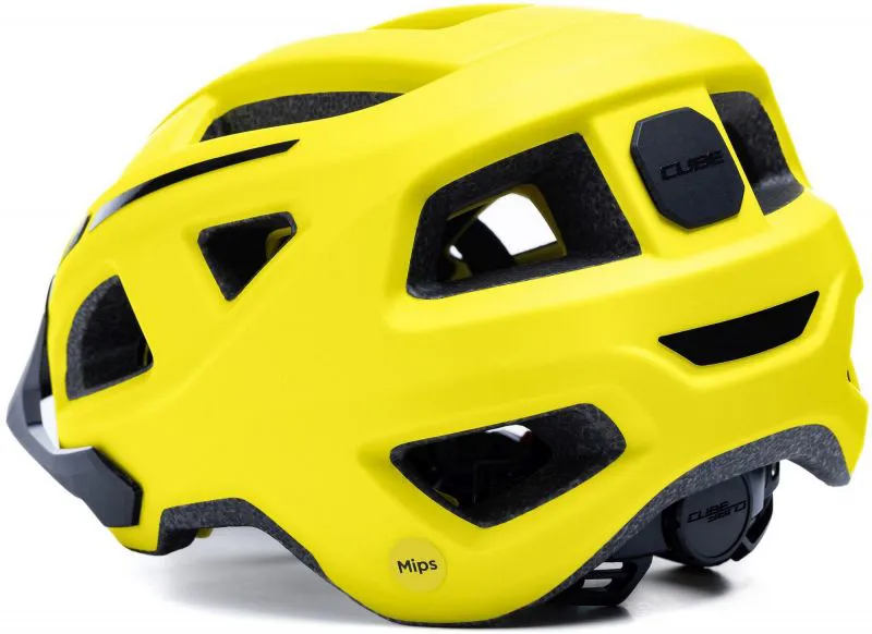 CUBE HELMET FLEET in YELLOW-2