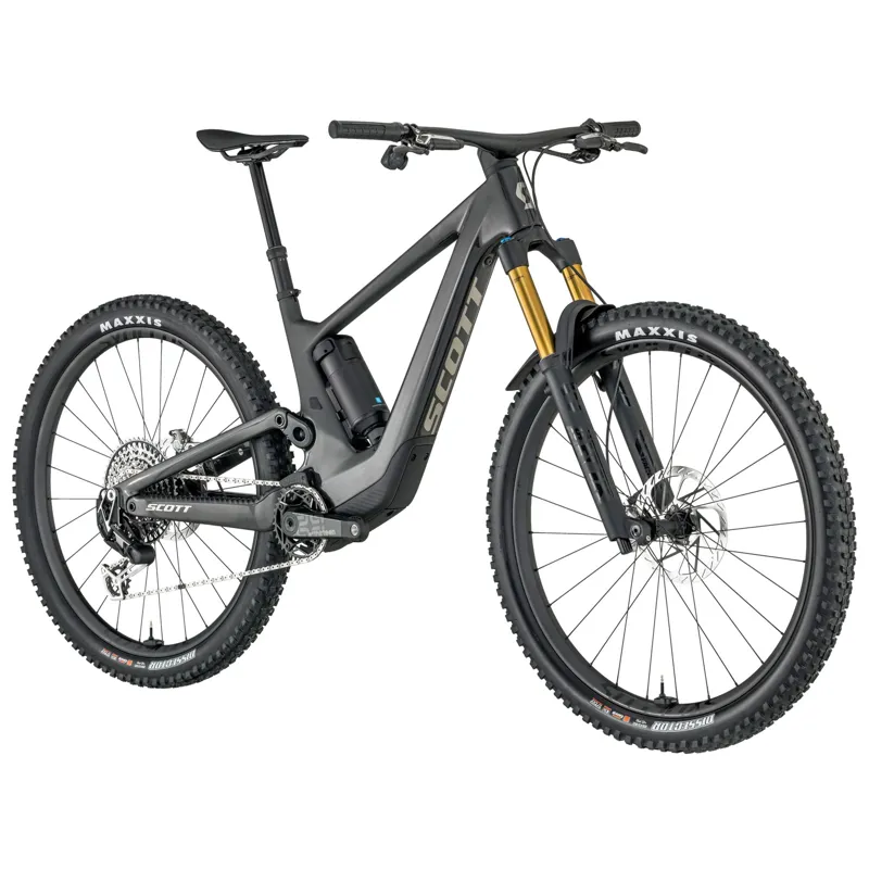 Scott Voltage eRIDE 900 SL Electric Full Suspension Mountain Bike 2025 in Grey-1