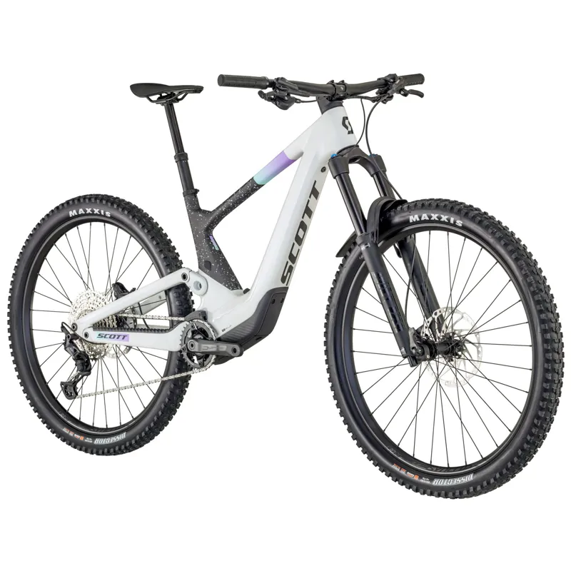 Scott Contessa Voltage eRIDE 900 Electric Full Suspension Mountain Bike 2025 in White-1
