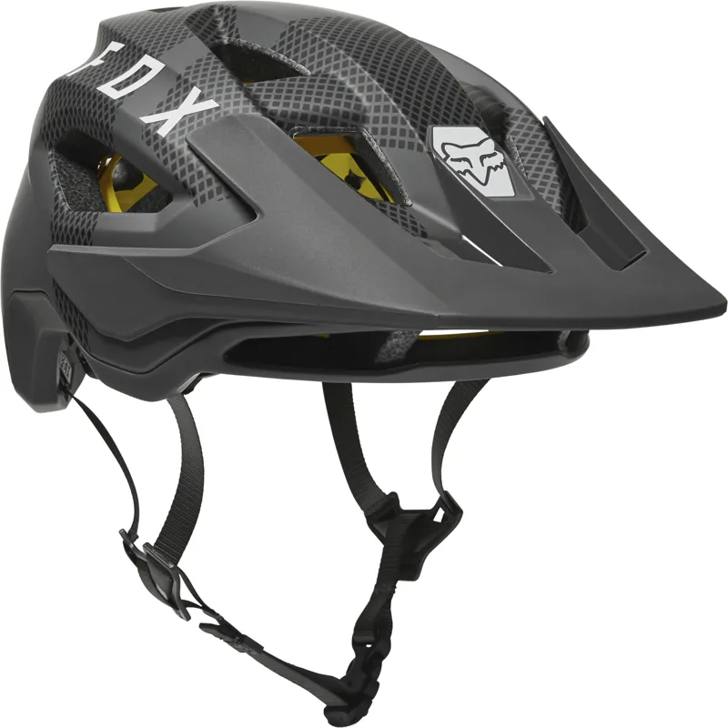 Fox Clothing Speedframe MTB Helmet in Grey Camo