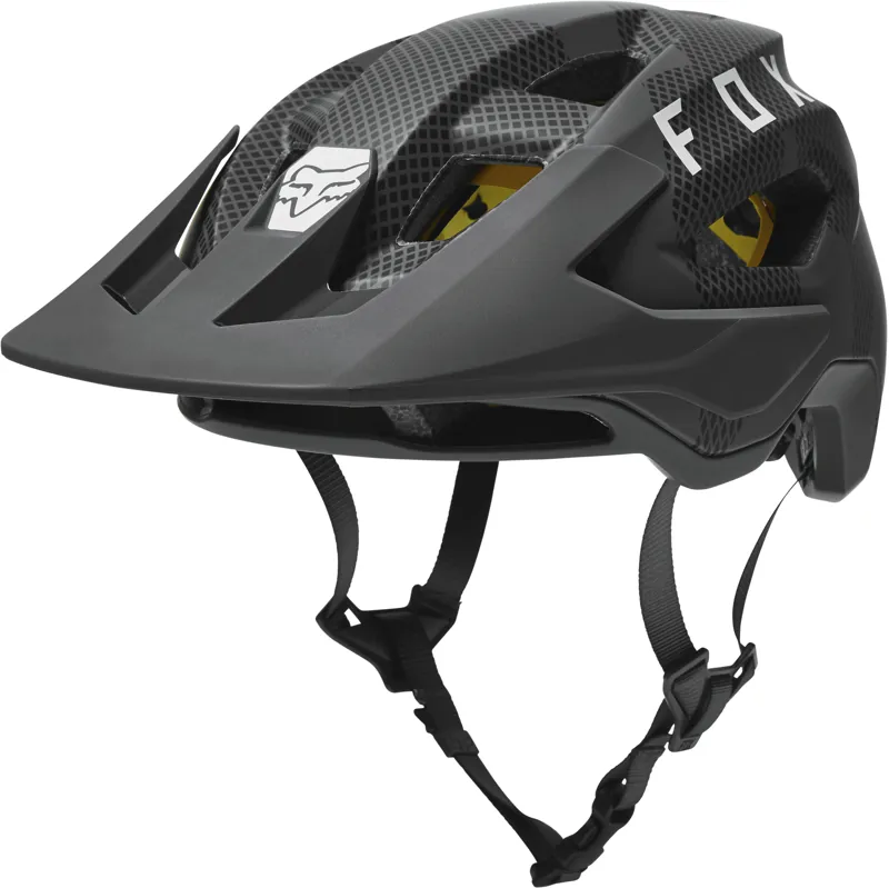 Fox Clothing Speedframe MTB Helmet in Grey Camo-1