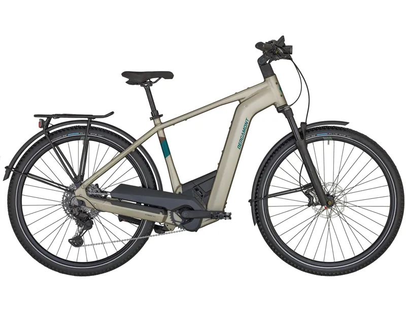 Balfes Bikes Bergamont E-Horizon SUV Premium Gent Electric Hybrid Bike 2025 in Beige | Free postage over £30, £10 off first order, price match & 0% finance.