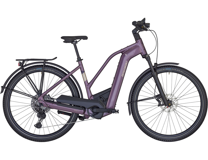 Balfes Bikes Bergamont E-Horizon SUV Premium Lady Electric Hybrid Bike 2025 in Purple | Free postage over £30, £10 off first order, price match & 0% finance.