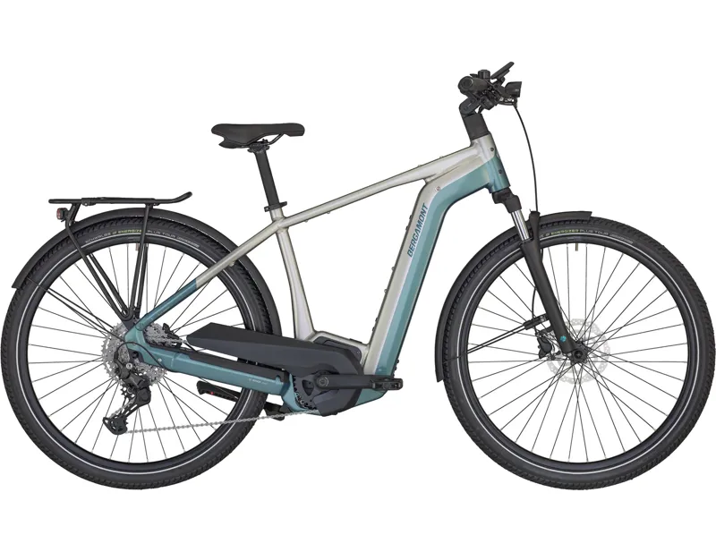 Balfes Bikes Bergamont E-Horizon LTD Premium Gent Electric Hybrid Bike 2025 in White/Blue | Free postage over £30, £10 off first order, price match & 0% finance.