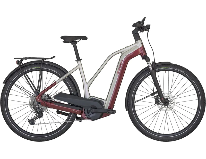 Balfes Bikes Bergamont E-Horizon LTD Premium Lady Electric Hybrid Bike 2025 in White/Red | Free postage over £30, £10 off first order, price match & 0% finance.