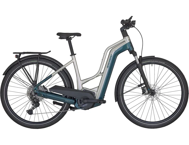 Balfes Bikes Bergamont E-Horizon LTD Premium Amsterdam Electric Hybrid Bike 2025 in White/Blue | Free postage over £30, £10 off first order, price match & 0% finance.