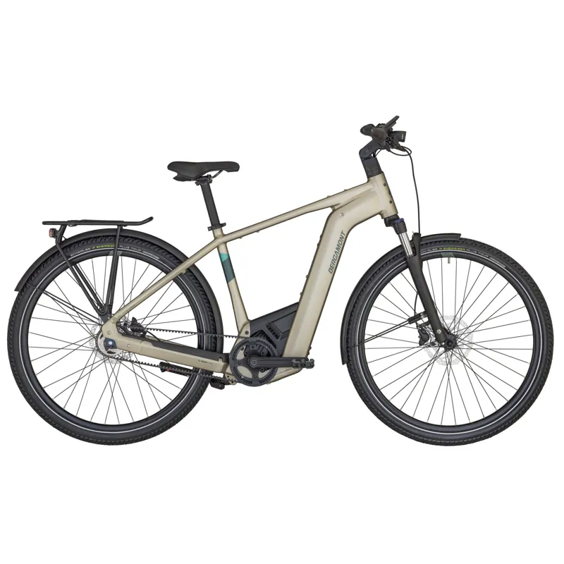 Balfes Bikes Bergamont E-Horizon Elite Belt Premium Gent Electric Hybrid Bike 2025 in Beige | Free postage over £30, £10 off first order, price match & 0% finance.