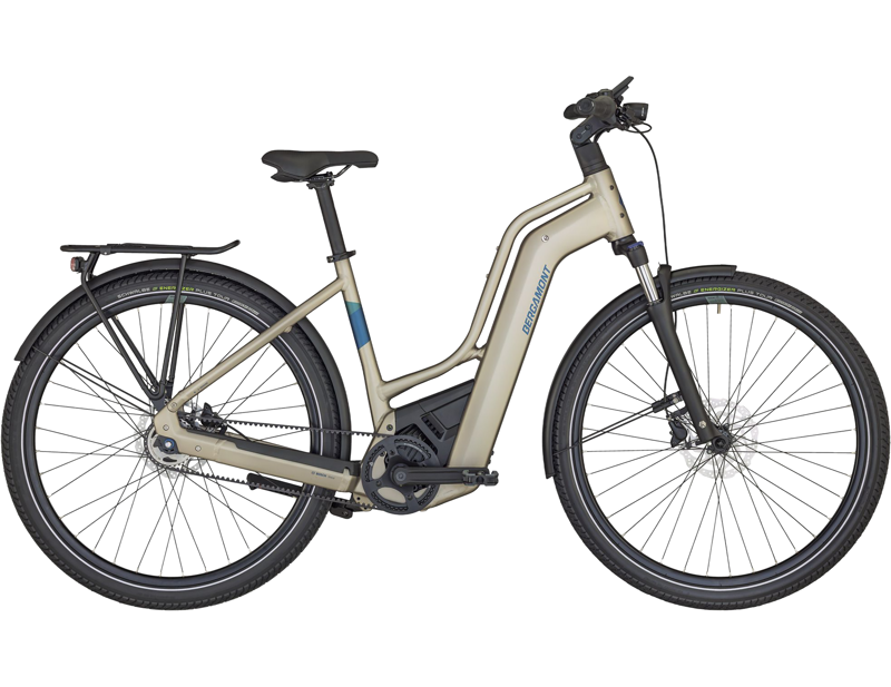 Balfes Bikes Bergamont E-Horizon Elite Belt Premium Amsterdam Electric Hybrid Bike 2025 in Beige | Free postage over £30, £10 off first order, price match & 0% finance.