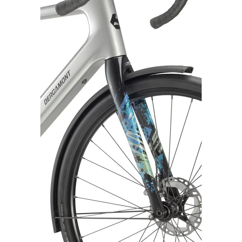 Bergamont E-Grandurance RD Expert Electric Gravel Bike 2025 In Shiny Flaky Silver-2