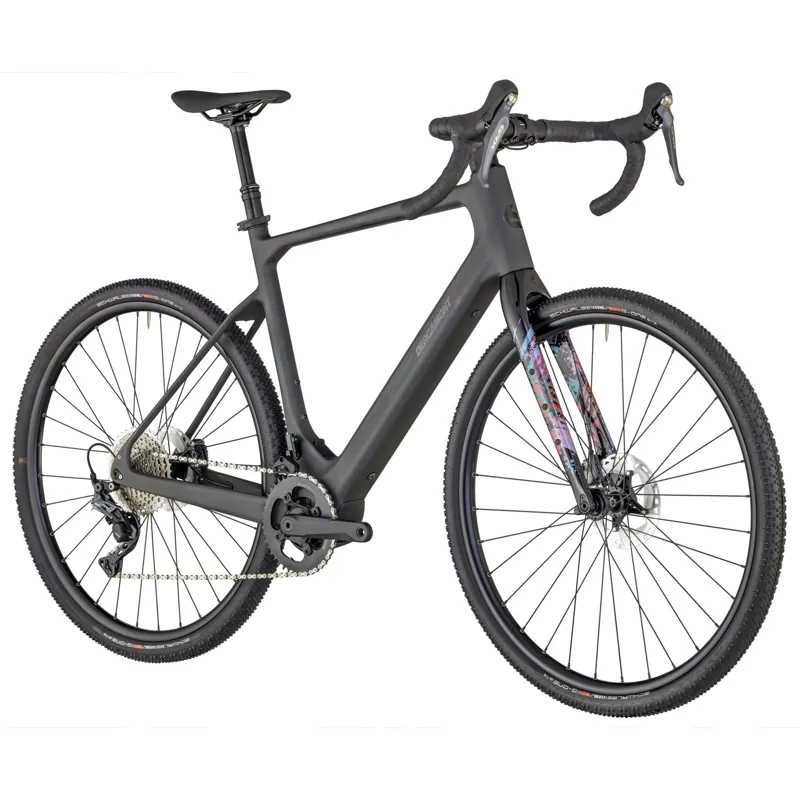 Bergamont E-Grandurance Elite Carbon Electric Road Bike 2025 in Clearcoated Raw Carbon-1
