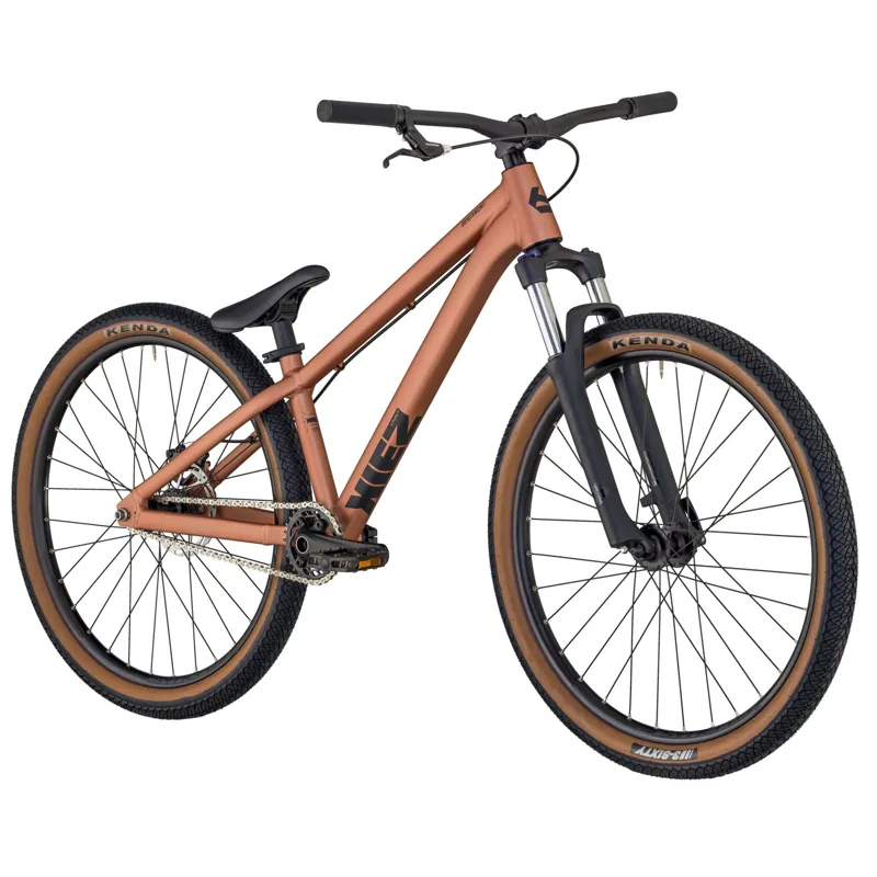 Bergamont Kiez 040 26 Inch Dirt Jump Bike 2024 in Matt Marsian Red-1