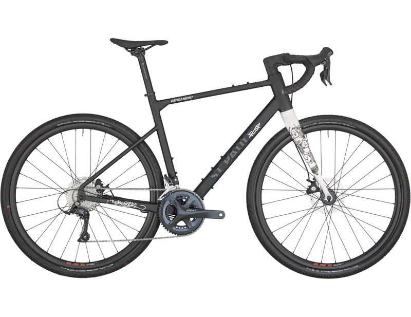 Bergamont Grandurance St. Pauli Gravel Bike 2024 in Matte Black