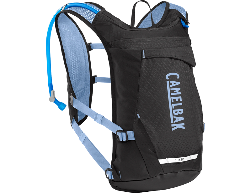 Camelbak Women's Chase Adventure 8 Hydration Vest with Crux 2L Reservoir in Black/Iris