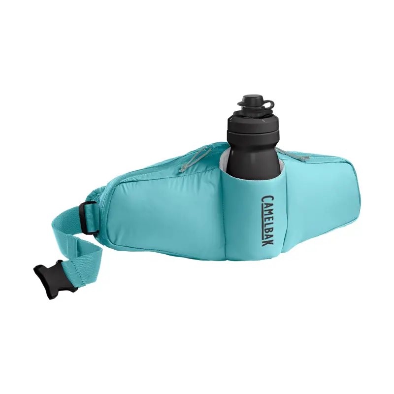 Balfes Bikes Camelbak Podium Flow 2 Waist Pack with 21oz Podium Dirt Series Bottle in Arctic Blue | Free postage over £30, £10 off first order, price match & 0% finance.