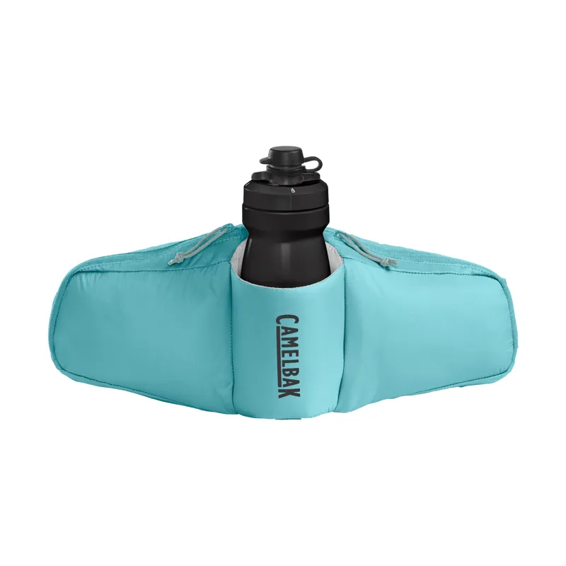 Camelbak Podium Flow 2 Waist Pack with 21oz Podium Dirt Series Bottle in Arctic Blue-5