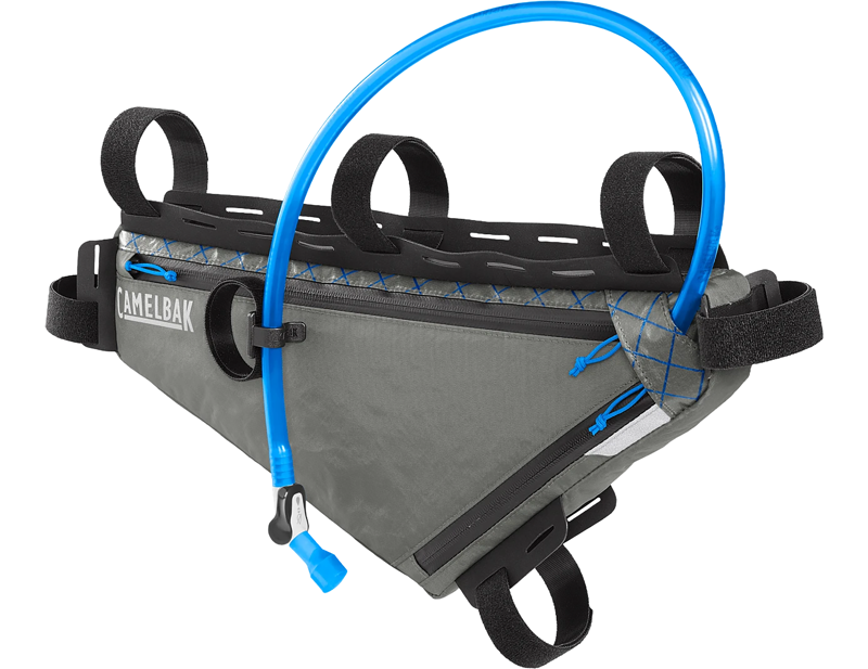 Camelbak M.U.L.E. Frame Pack with Quick Stow 2L Bike Reservoir - Small in Wolf Grey