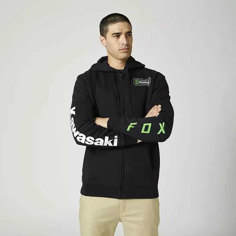 Fox Racing Kawi Zip Fleece in Black