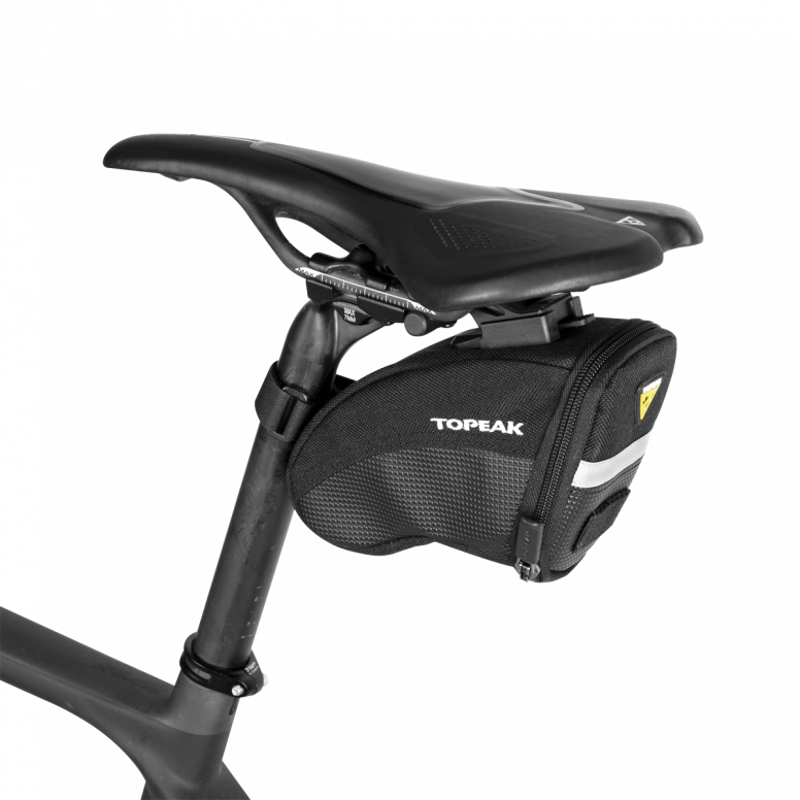 Topeak Aero Wedge Small Saddle Bag Quick Release in Black-1