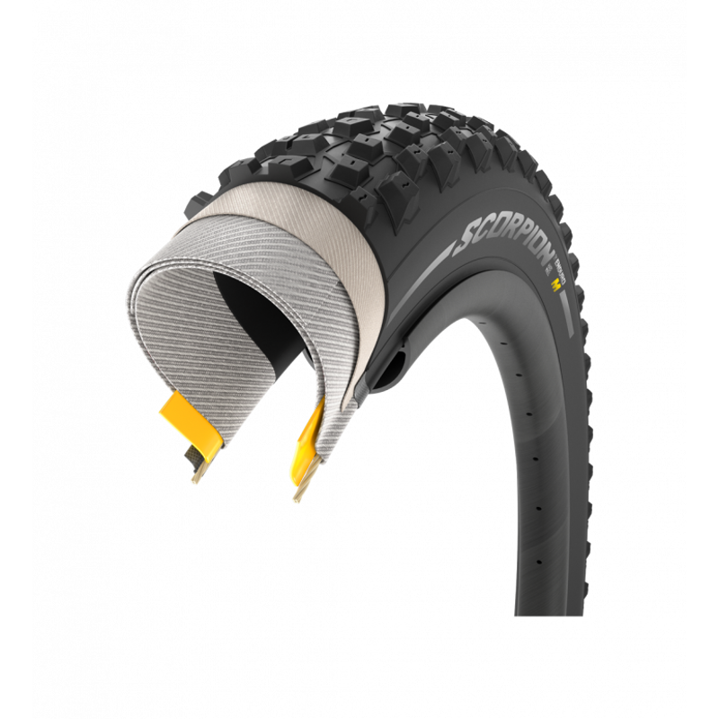 Pirelli Scorpion Enduro Medium HardWALL + Smartgrip  27.5in Tyre in Black-3