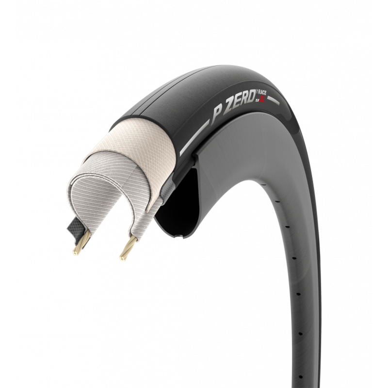 Pirelli P ZERO Race SL TLR SmartEVO 700x28cTyre in Black-4