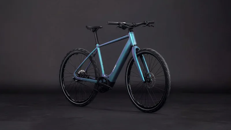 Cube Editor Hybrid SLT 400X Electric Hybrid Bike 2026 In Smaragdgrey/Prism-7