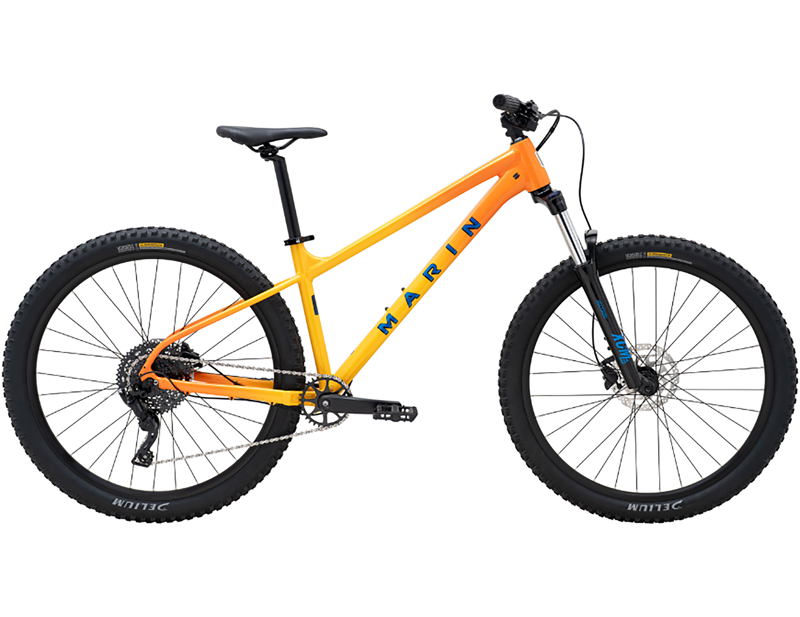 Balfes Bikes Marin San Quentin 1 Hardtail Mountain Bike 2026 in Yellow | Free postage over £30, £10 off first order, price match & 0% finance.