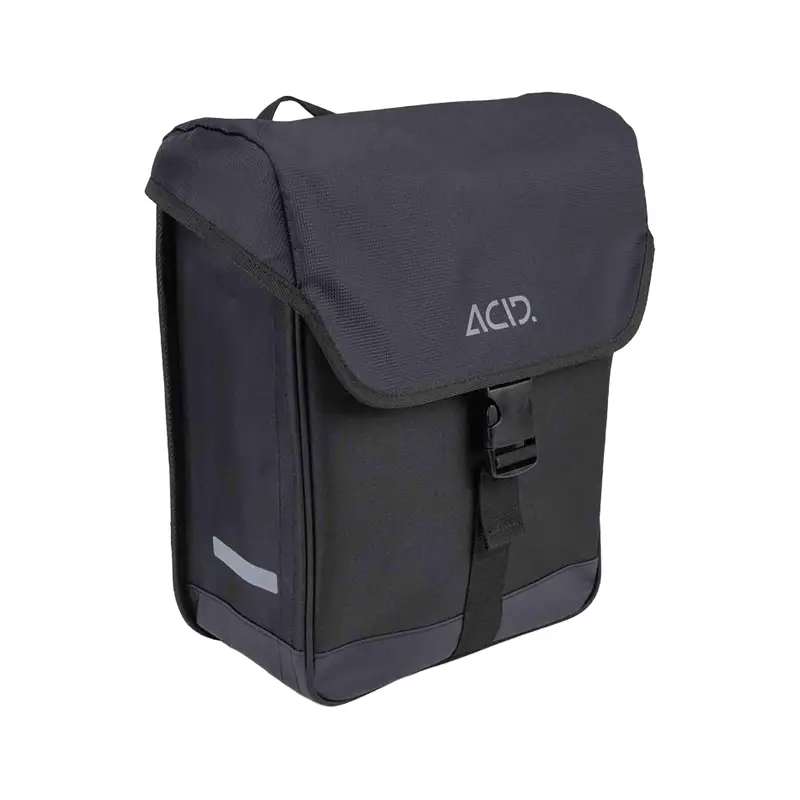 Balfes Bikes Acid Pannier Bag Cmpt 15 in Black | Free postage over £30, £10 off first order, price match & 0% finance.