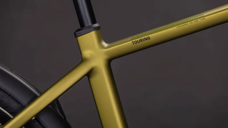 Cube Touring Hybrid Pro 800 Electric Hybrid Bike 2026 in Goldenlime/Black-5