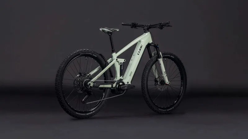 Cube Stereo Hybrid one22 Pro 800 Electric Mountain Bike 2026 in Stonegrey/Black-7